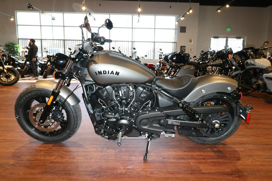 2025 Indian Motorcycle® Scout® Sixty Bobber Limited Heavy Metal Smoke