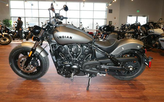 2025 Indian Motorcycle® Scout® Sixty Bobber Limited Heavy Metal Smoke