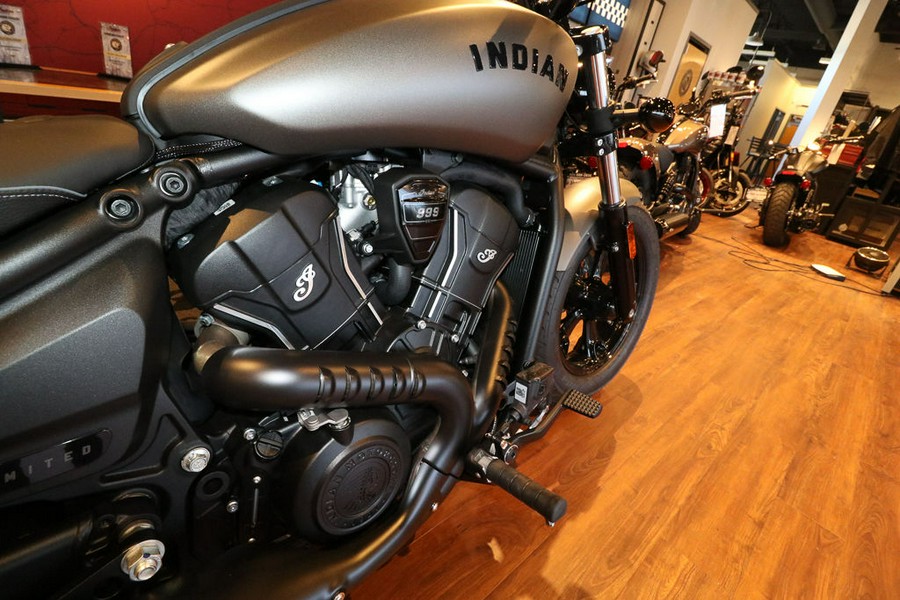 2025 Indian Motorcycle® Scout® Sixty Bobber Limited Heavy Metal Smoke