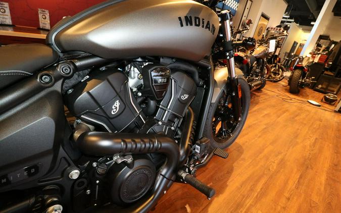 2025 Indian Motorcycle® Scout® Sixty Bobber Limited Heavy Metal Smoke