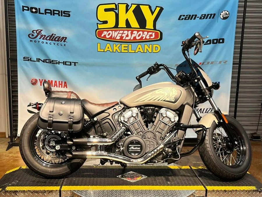 2024 Indian Scout Bobber Twenty ABS Silver Quartz Smoke