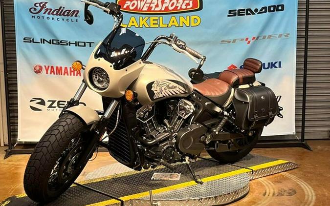 2024 Indian Scout Bobber Twenty ABS Silver Quartz Smoke