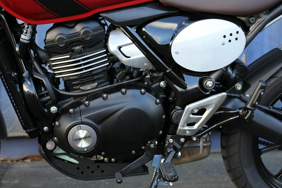 2025 Triumph Scrambler 400 X