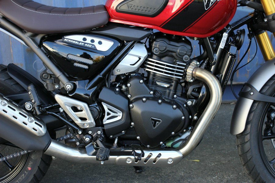 2025 Triumph Scrambler 400 X