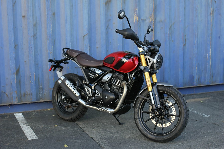 2025 Triumph Scrambler 400 X