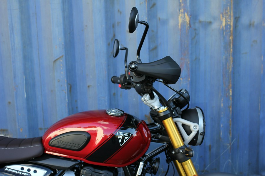 2025 Triumph Scrambler 400 X