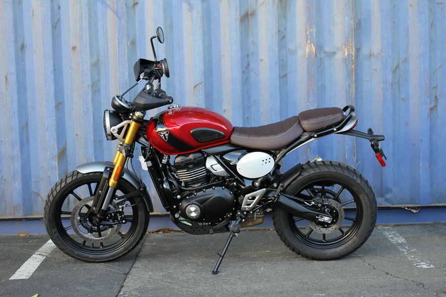 2025 Triumph Scrambler 400 X