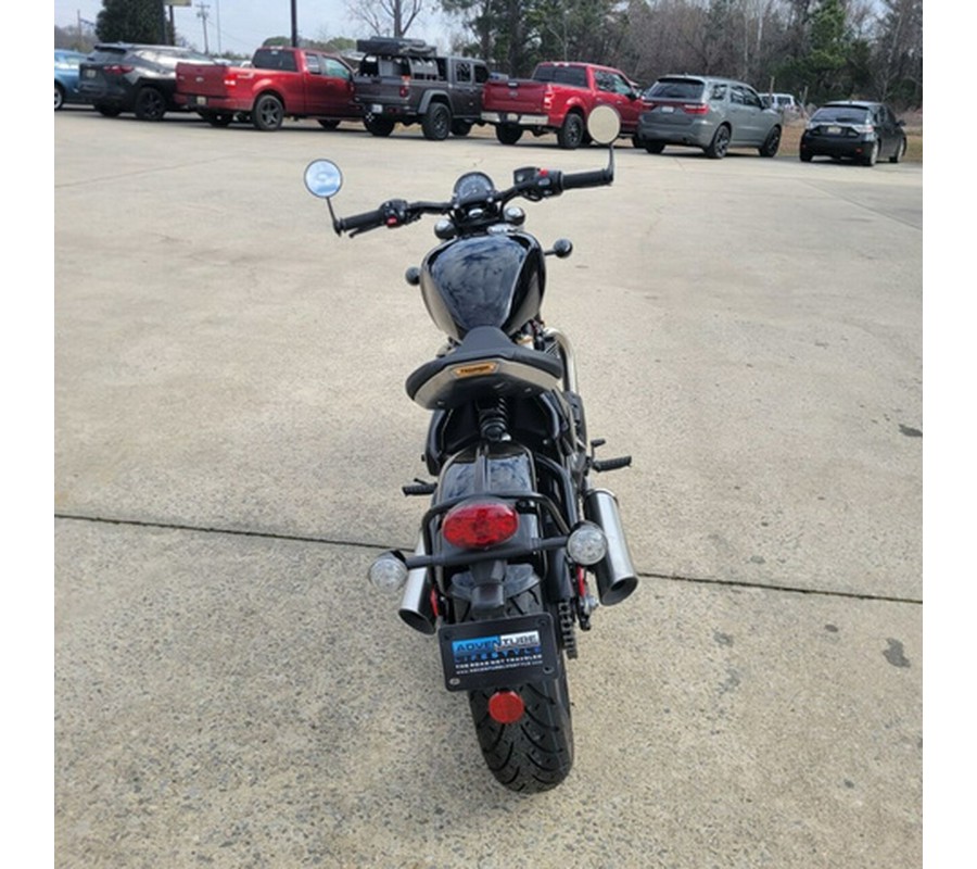 2026 Triumph Bonneville Bobber Jet black