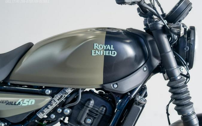2026 Royal Enfield Guerrilla 450 Shadow Ash Green