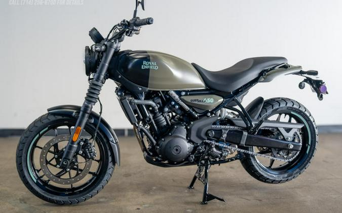 2026 Royal Enfield Guerrilla 450 Shadow Ash Green