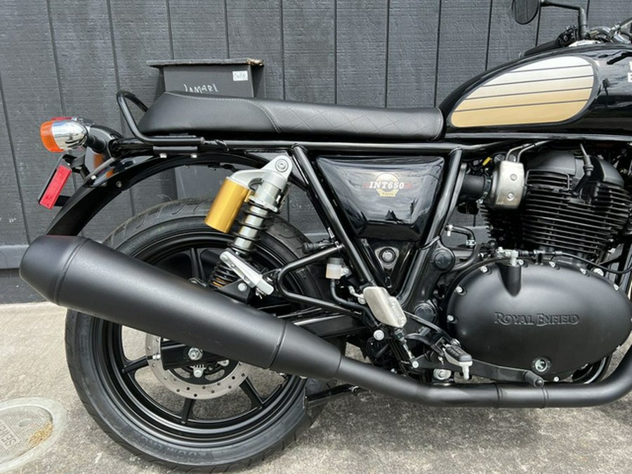 2024 Royal Enfield INT650 Black Ray