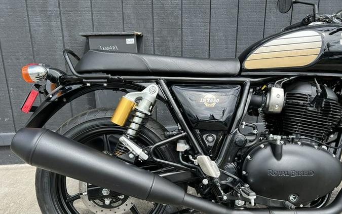 2024 Royal Enfield INT650 Black Ray