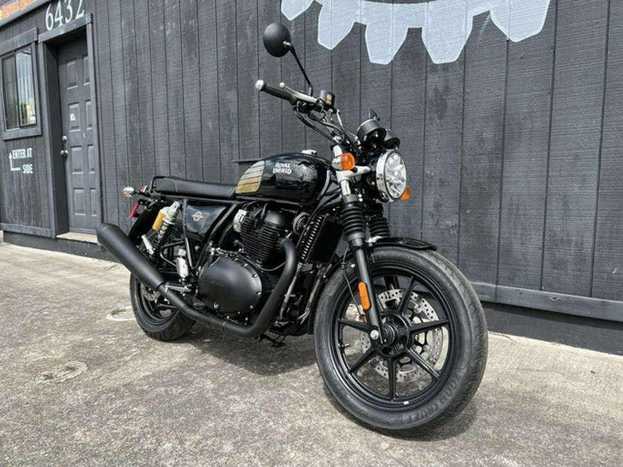 2024 Royal Enfield INT650 Black Ray