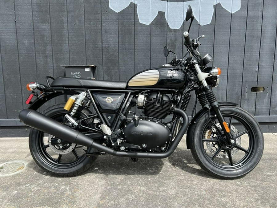 2024 Royal Enfield INT650 Black Ray