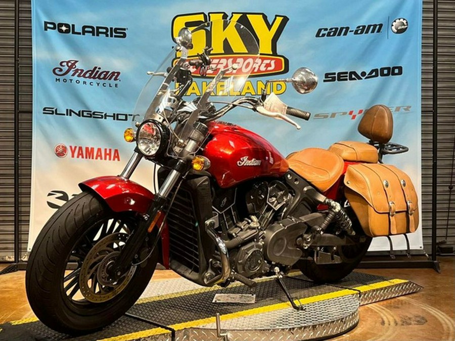 2019 Indian Scout Sixty ABS Ruby Metallic