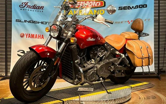 2019 Indian Scout Sixty ABS Ruby Metallic