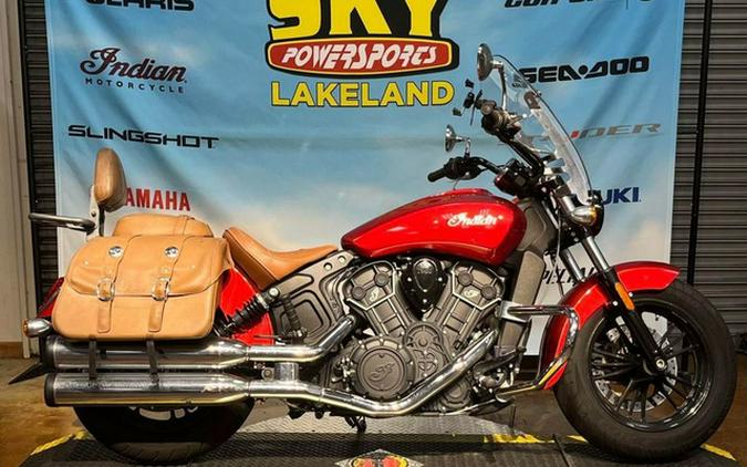 2019 Indian Scout Sixty ABS Ruby Metallic