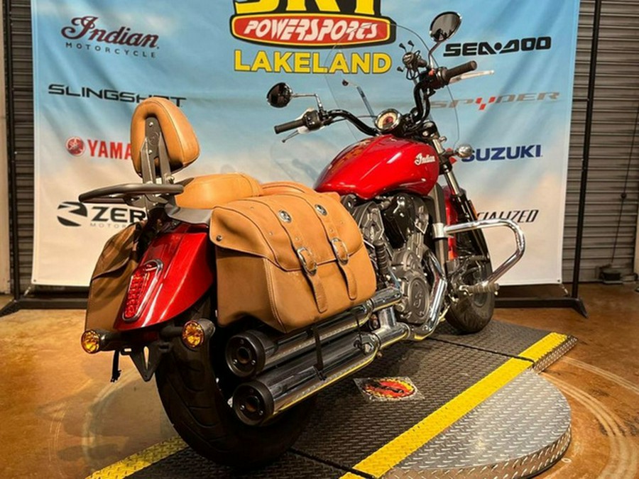 2019 Indian Scout Sixty ABS Ruby Metallic