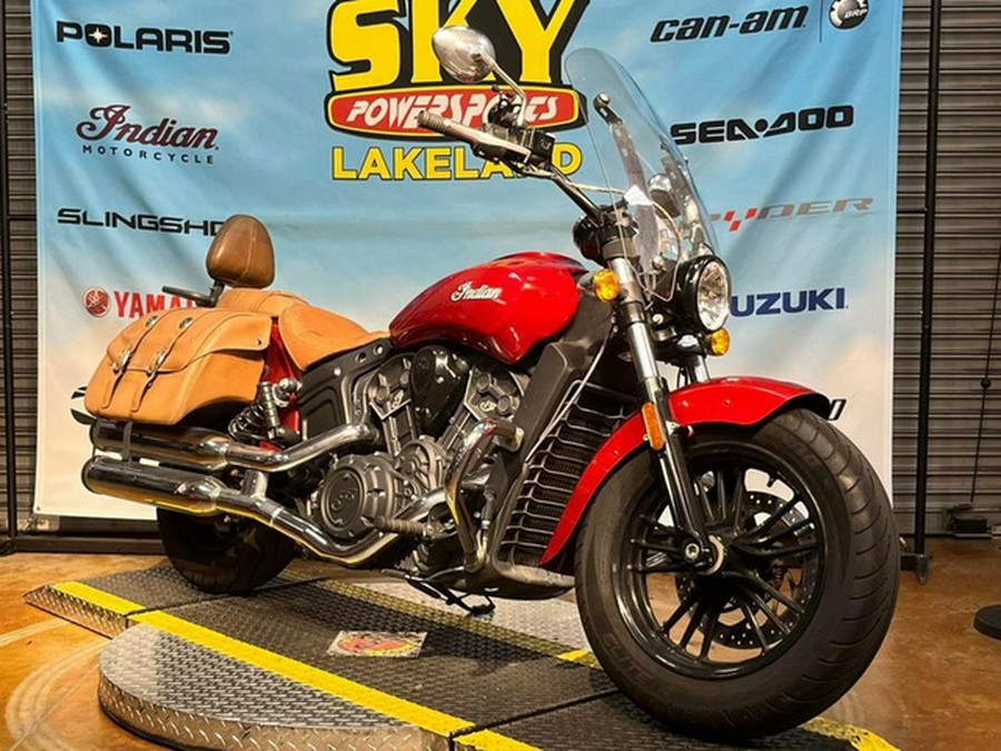 2019 Indian Scout Sixty ABS Ruby Metallic