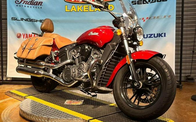 2019 Indian Scout Sixty ABS Ruby Metallic