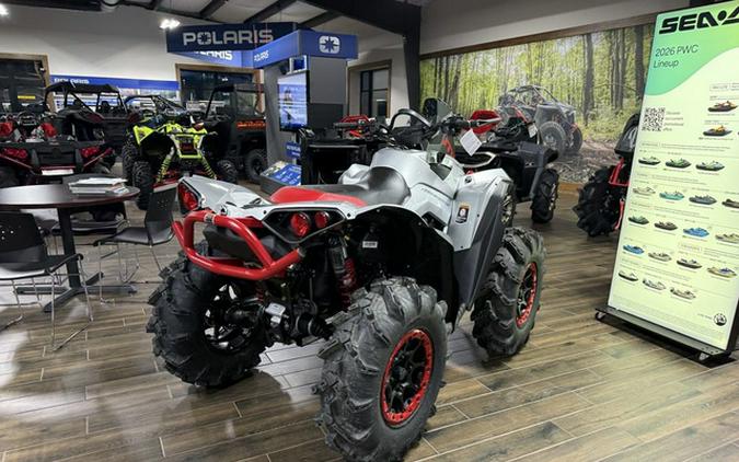 2026 Can-Am Renegade X mr 1000 R Hyper Silver & Legion Red