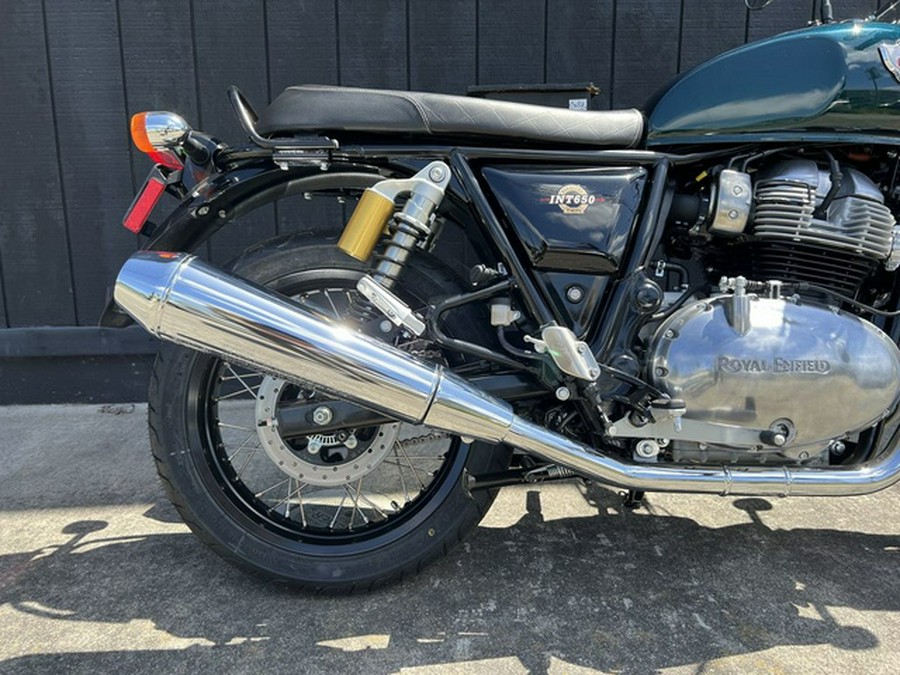 2024 Royal Enfield INT650 Cali Green