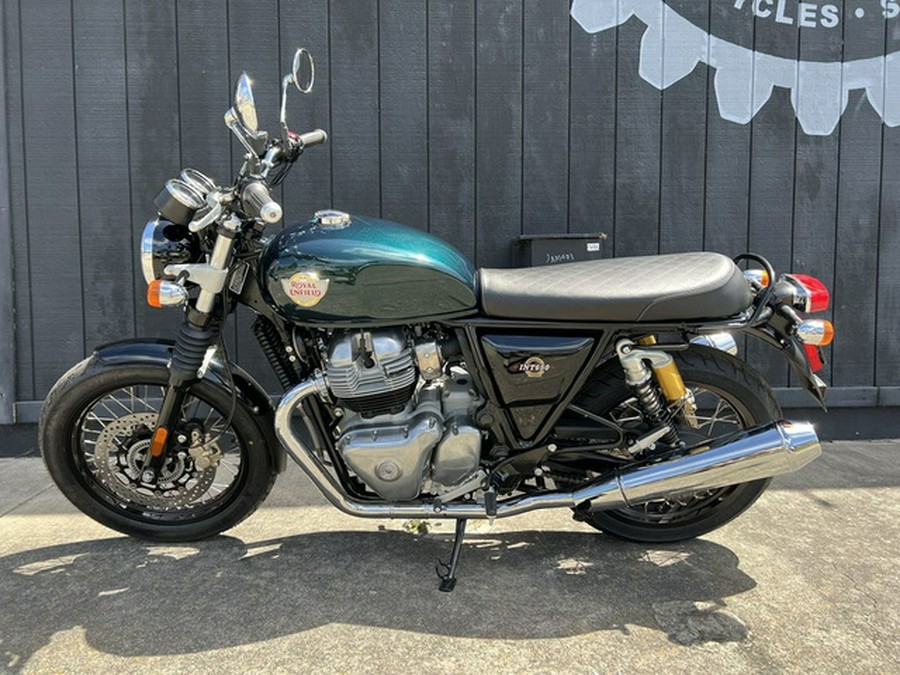 2024 Royal Enfield INT 650 Cali Green