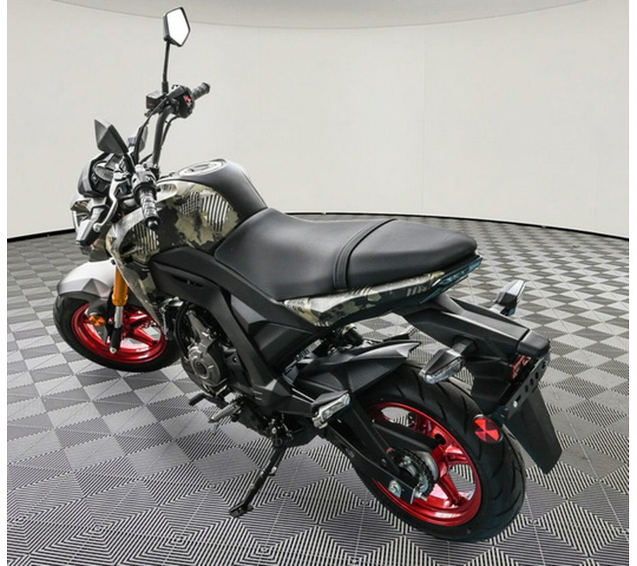 2025 Kawasaki Z125 PRO Cypher Camo Beige