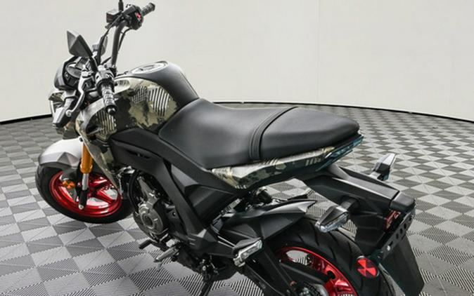 2025 Kawasaki Z125 PRO Cypher Camo Beige