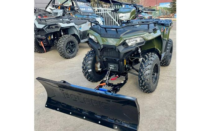 2026 Polaris SPORTSMAN 570 SAGE GREEN with PLOW