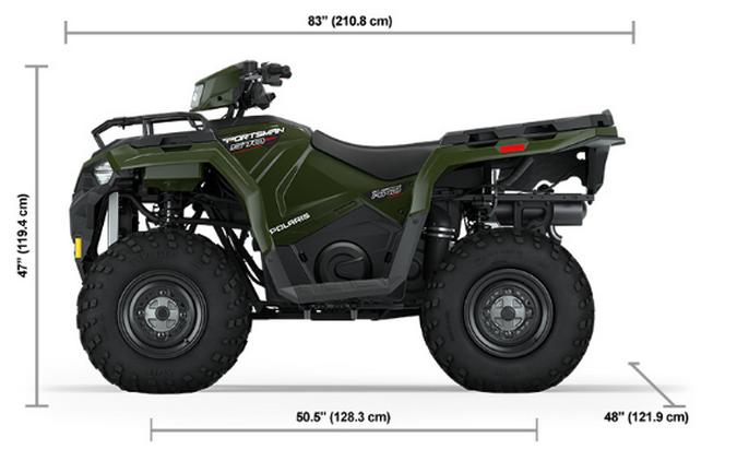 2026 Polaris SPORTSMAN 570 SAGE GREEN with PLOW
