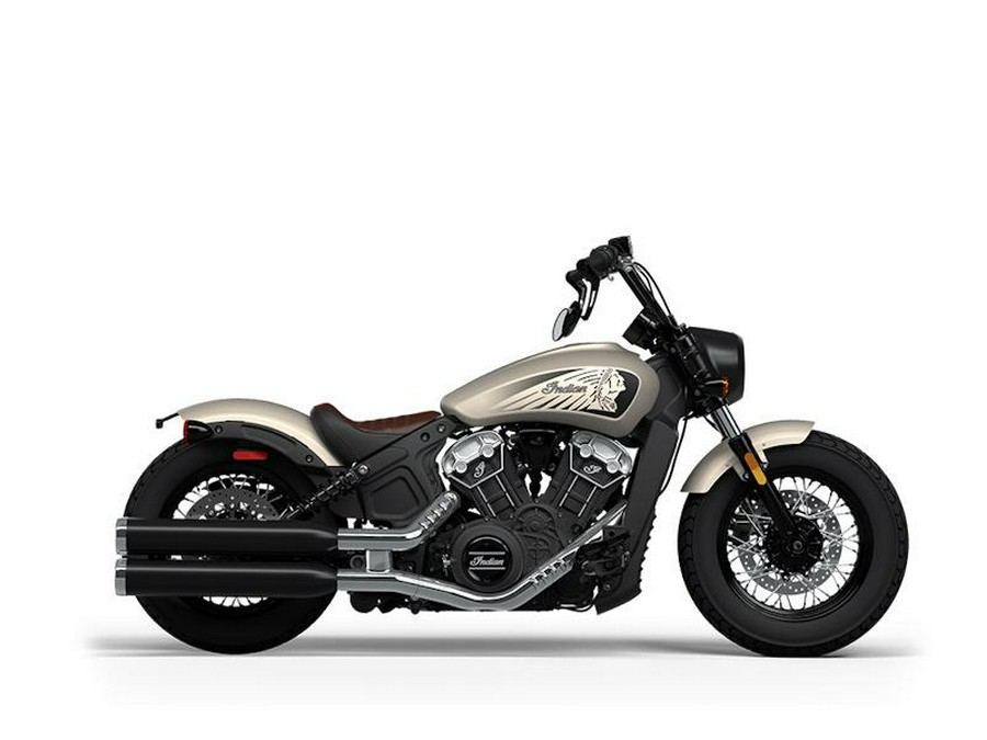 2024 Indian Motorcycle® Scout® Bobber Twenty ABS Silver Quartz Smoke