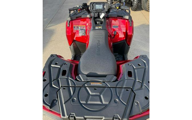 2026 Polaris SPORTSMAN 570 TRAIL SUNSET RED with PLOW