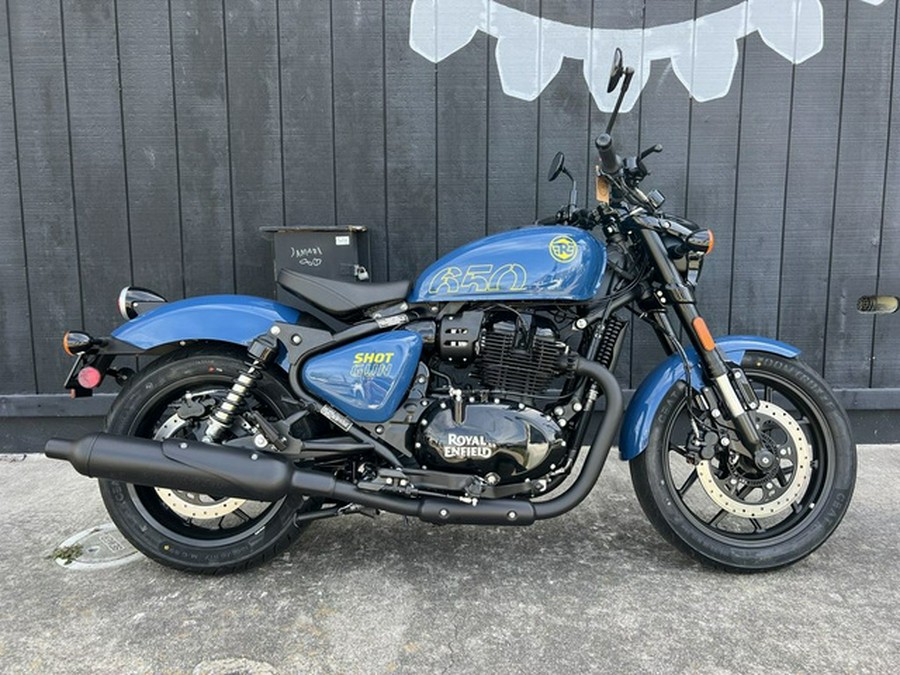 2024 Royal Enfield Shotgun 650 Plasma Blue