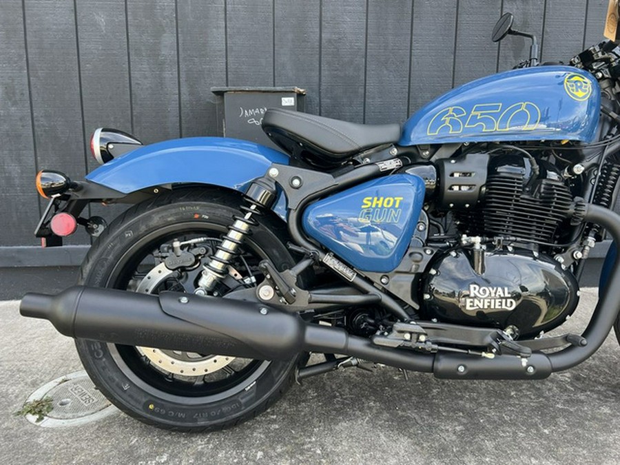 2024 Royal Enfield Shotgun 650 Plasma Blue