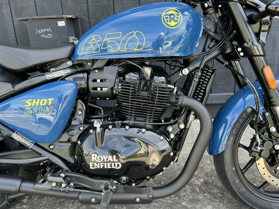 2024 Royal Enfield Shotgun 650 Plasma Blue