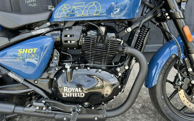 2024 Royal Enfield Shotgun 650 Plasma Blue