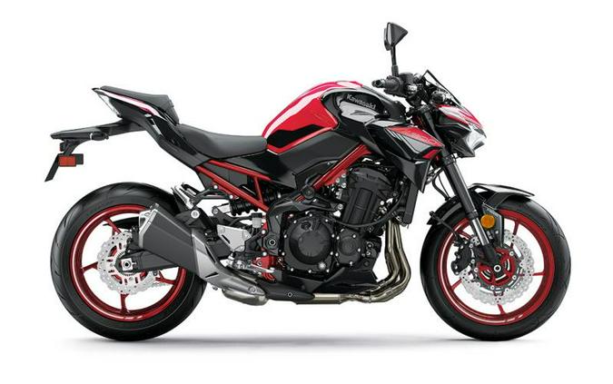 2024 Kawasaki Z900 ABS Candy Persimmon Red/Ebony