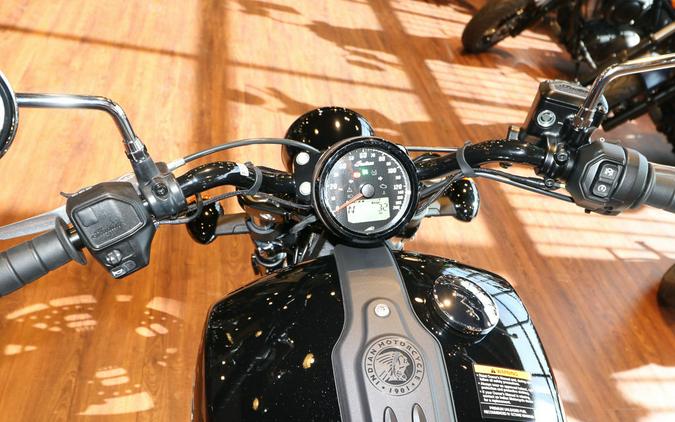 2025 Indian Motorcycle® Scout® Sixty Bobber Black Metallic