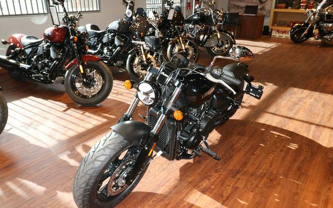 2025 Indian Motorcycle® Scout® Sixty Bobber Black Metallic