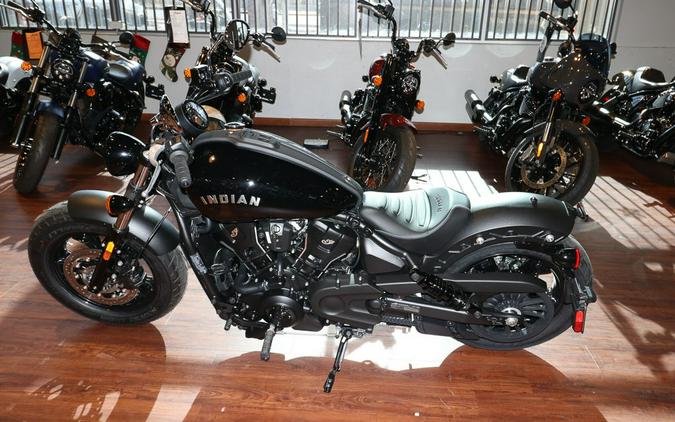 2025 Indian Motorcycle® Scout® Sixty Bobber Black Metallic