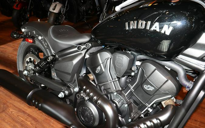 2025 Indian Motorcycle® Scout® Sixty Bobber Black Metallic