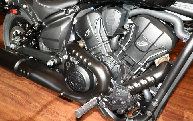 2025 Indian Motorcycle® Scout® Sixty Bobber Black Metallic