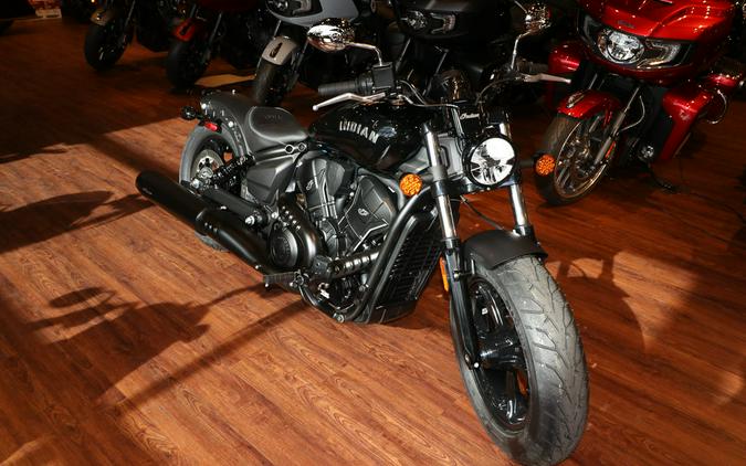 2025 Indian Motorcycle® Scout® Sixty Bobber Black Metallic