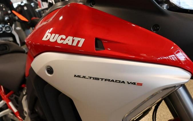 2024 Ducati Multistrada V4 S Travel & Radar Spoked Wheels Red