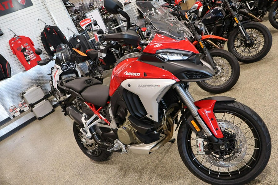 2024 Ducati Multistrada V4 S Travel & Radar Spoked Wheels Red
