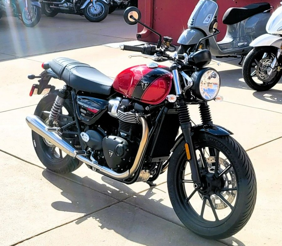 2024 Triumph Speed Twin 900 Carnival Red/Phantom Black