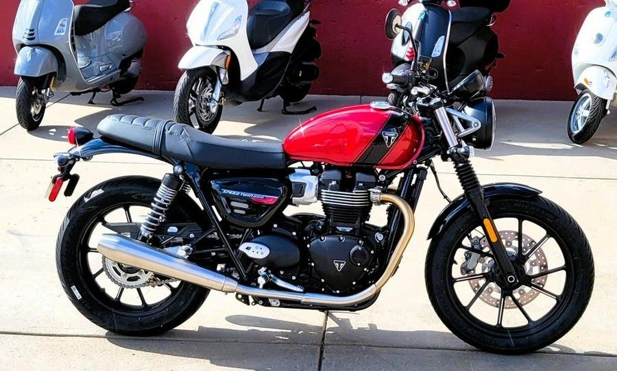 2024 Triumph Speed Twin 900 Carnival Red/Phantom Black