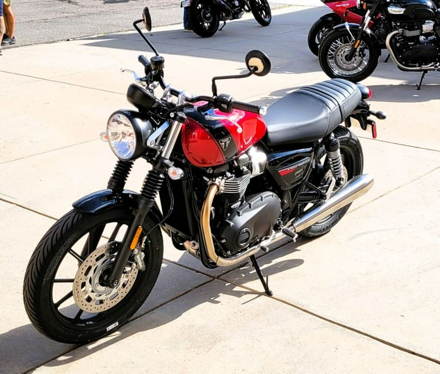 2024 Triumph Speed Twin 900 Carnival Red/Phantom Black