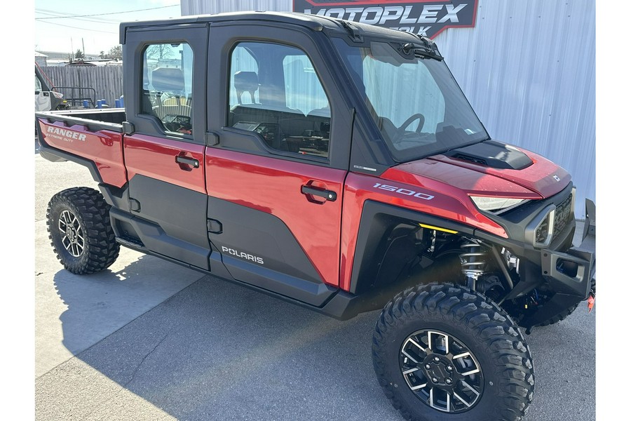 2024 Polaris Industries RANGER CREW XD 1500 NORTHSTAR PREMIUM - SUNSET RED